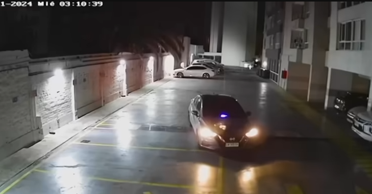 CCTV footage — abduction team