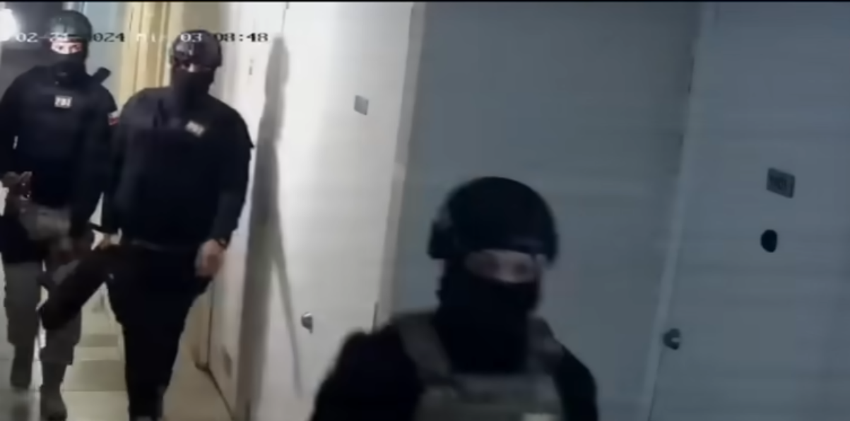 CCTV footage — abduction team