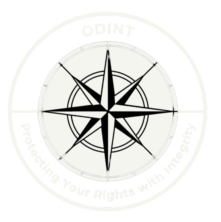 ODINT logo and mission